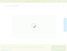 Tablet Screenshot of brightminds.com