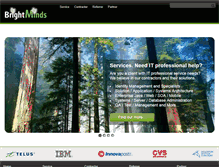 Tablet Screenshot of brightminds.org